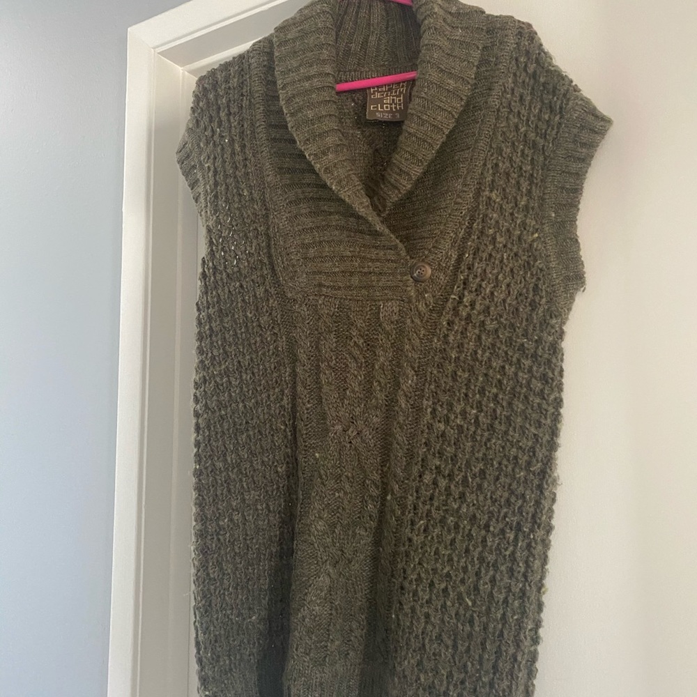 Paper Denim & Cloth Brand Knit Long Sweater